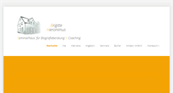 Desktop Screenshot of brigitte-hieronimus.de